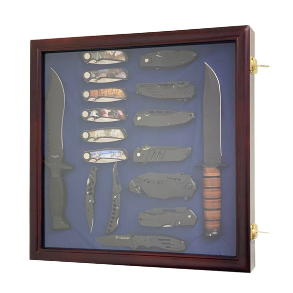 Clear Acrylic KnifeStand Knives Display Cases For Collectables Sora